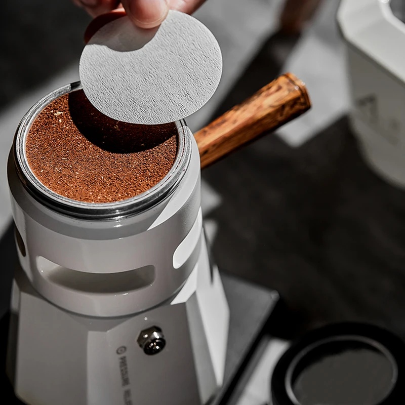 One Two Cups Moka Pot Teko Kopi Espresso Coffee Maker 2 Cup 100ml - L35 Gambar produk One Two Cups Moka Pot Teko Kopi Espresso Coffee Maker 2 Cup 100ml - L35 - 2