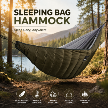 Adama Sleeping Bag Hammock Underquilt Blanket Outdoor Camping 2.5x1.4M - MDC-02