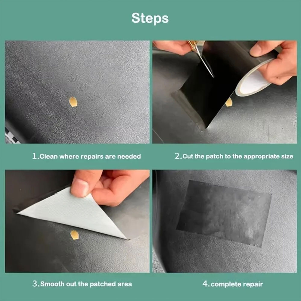 Rx Lakban Kain Tambalan Serbaguna High Adhesive Patching Tape 5M - G0029 Gambar produk Rx Lakban Kain Tambalan Serbaguna High Adhesive Patching Tape 5M - G0029 - Kemasan