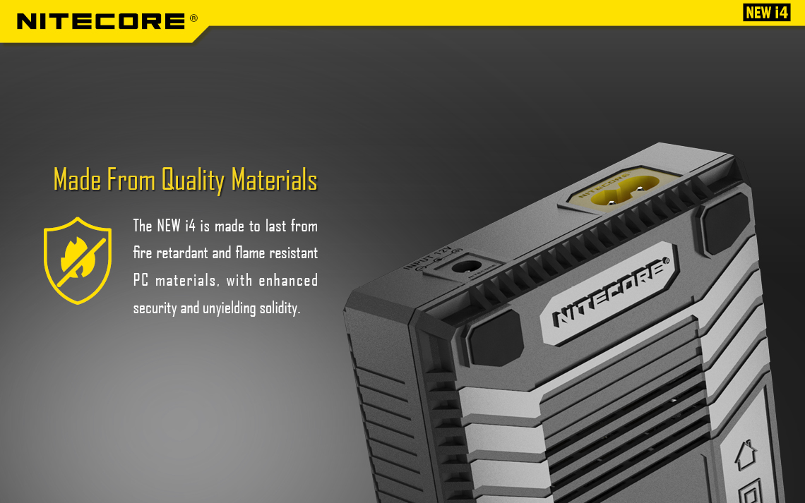 Gambar produk Nitecore Intellicharger Universal Battery Charger 4 Slot for Li-ion - NEW i4 - 7