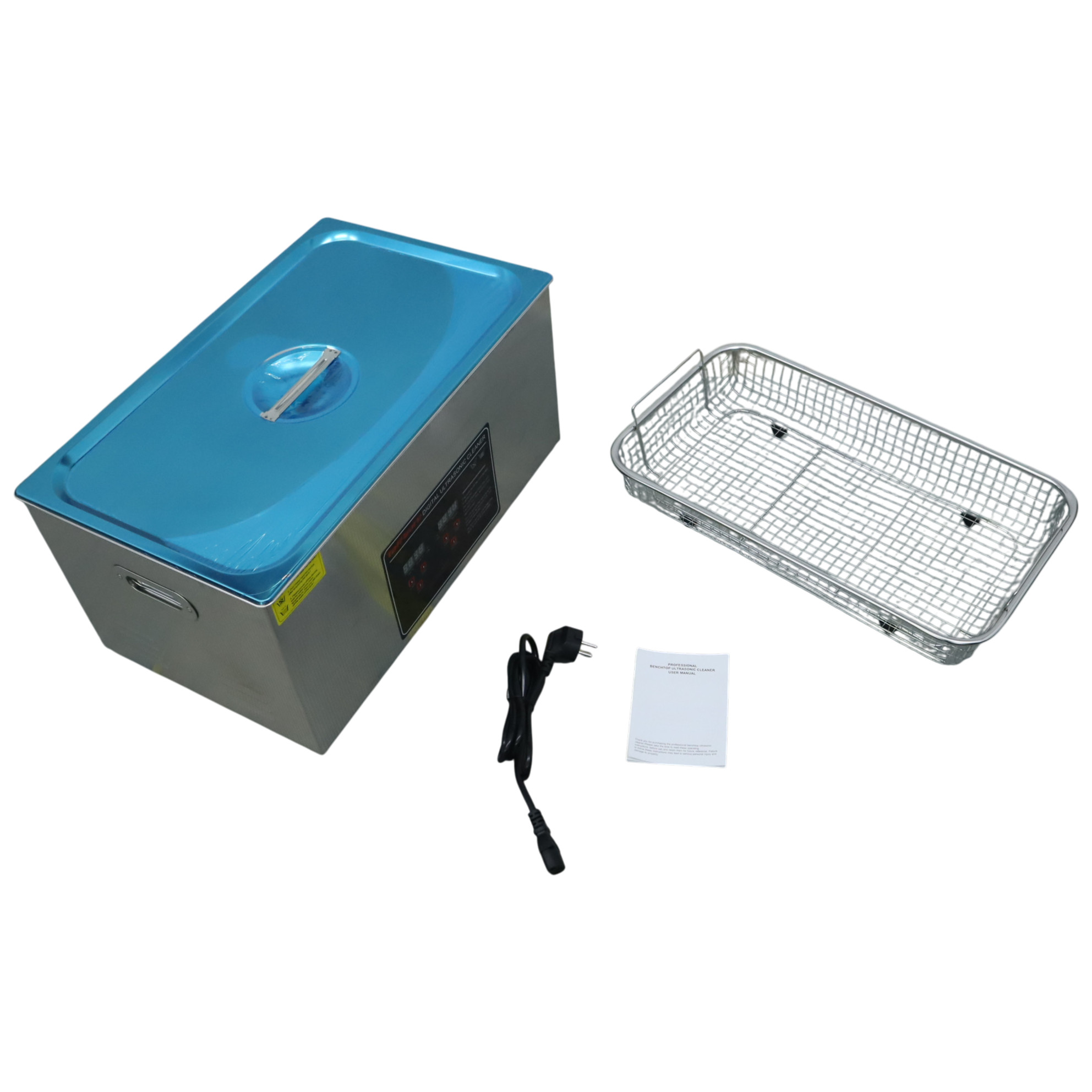 Taffware Mesin Pembersih Perhiasan Ultrasonic Heater Multifungsi 22L - KZ-D22 Gambar produk Taffware Mesin Pembersih Perhiasan Ultrasonic Heater Multifungsi 22L - KZ-D22 - 8