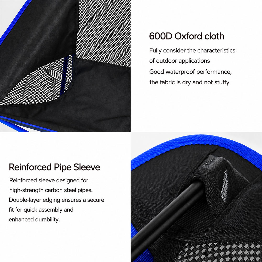 Sutek Kursi Lipat Outdoor Camping Portable Oxford Folding Chair - SF740 Gambar produk Sutek Kursi Lipat Outdoor Camping Portable Oxford Folding Chair - SF740 - 2