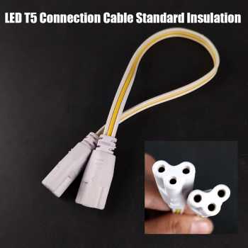 Trao Kabel Sambungan Lampu LED T5 Fitting Socket 3 Pin 2 Sisi - T-532