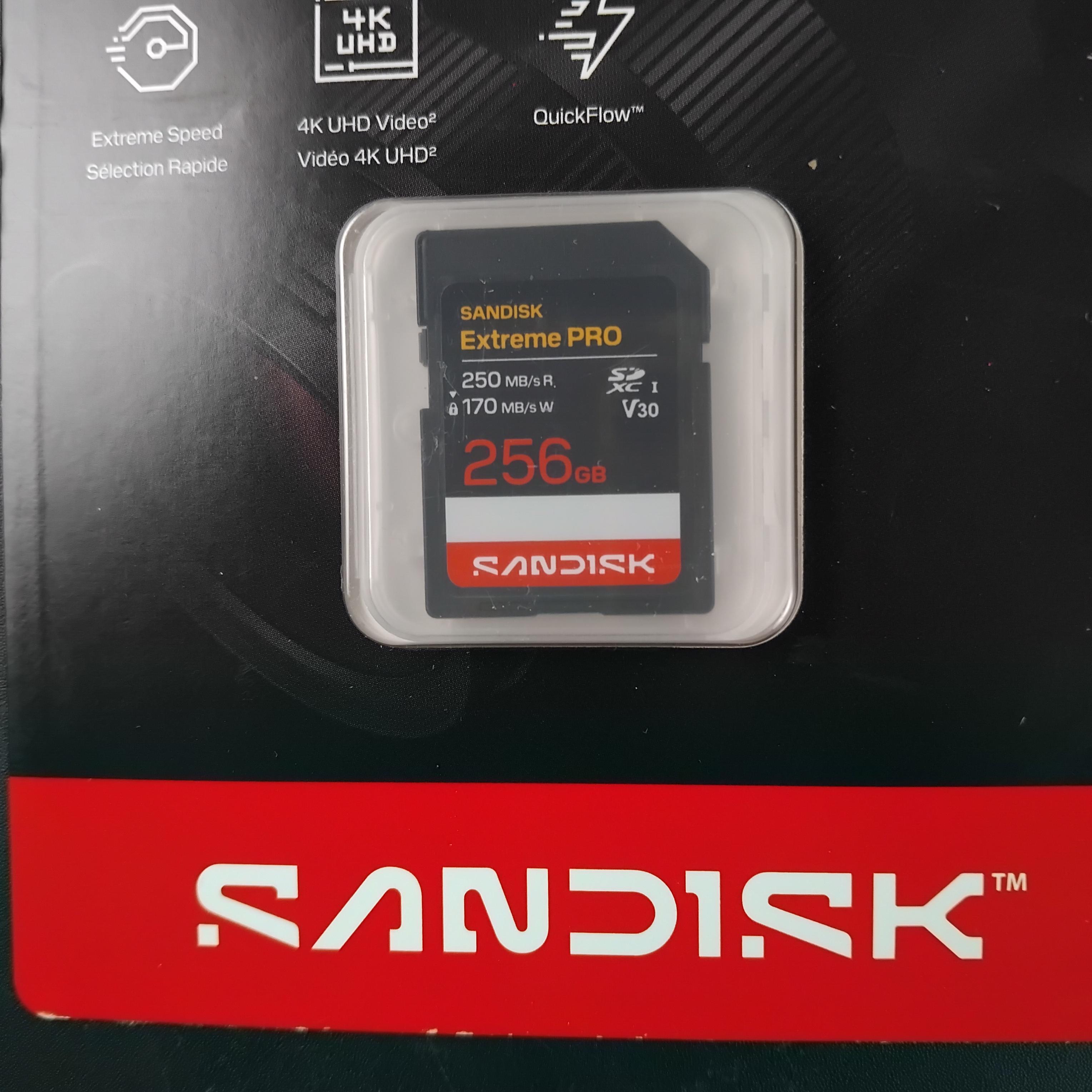 SanDisk Extreme PRO SDXC/HC UHS-I Card U3 V30 4K UHD 250MB/s 256GB - SDSDXXJ Gambar produk SanDisk Extreme PRO SDXC/HC UHS-I Card U3 V30 4K UHD 250MB/s 256GB - SDSDXXJ - 2