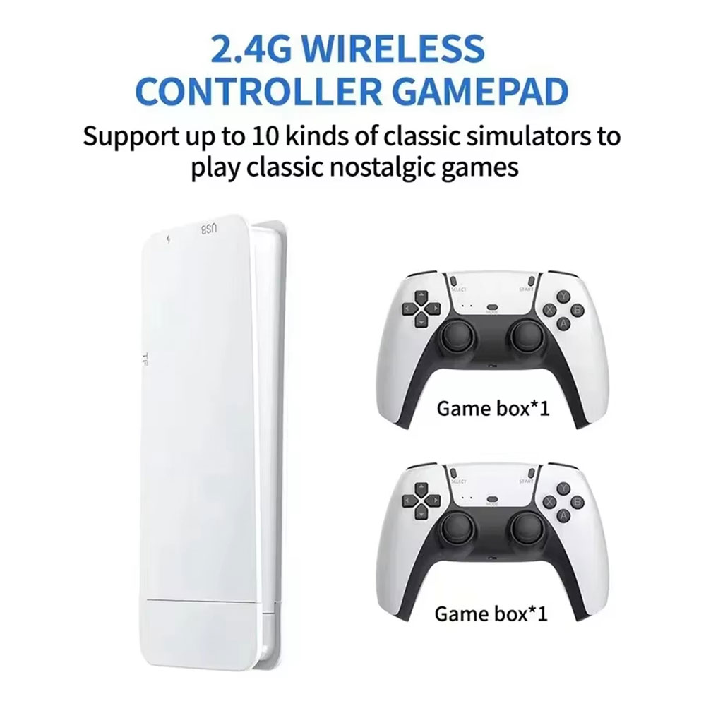 POFE Game Console Retro 20K Games Wireless Gamepad Gameboy 4K 16GB - M15 Plus Gambar produk POFE Game Console Retro 20K Games Wireless Gamepad Gameboy 4K 16GB - M15 Plus - 3
