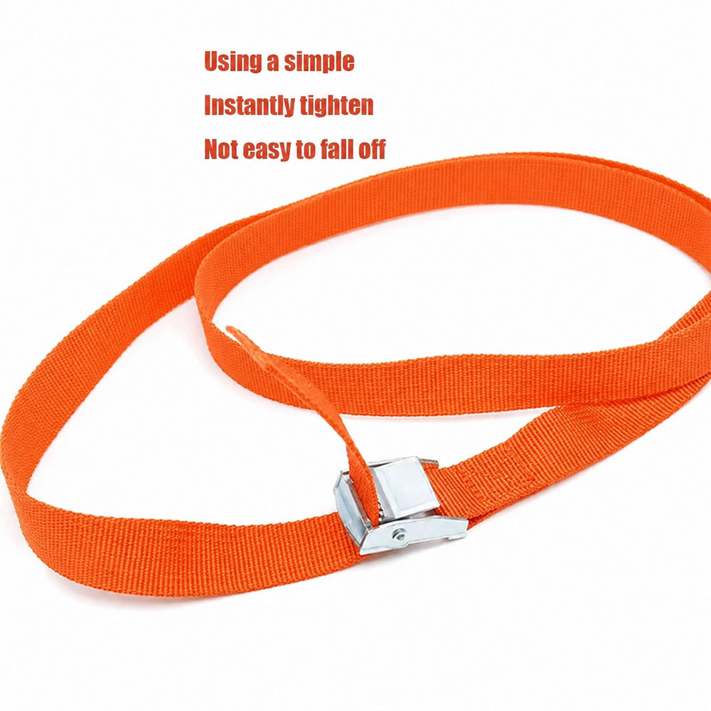 LASH Tali Strap Pengikat Barang Sabuk Cargo Belt Lashing Nylon 5M - XR10 Gambar produk LASH Tali Strap Pengikat Barang Sabuk Cargo Belt Lashing Nylon 5M - XR10 - 3