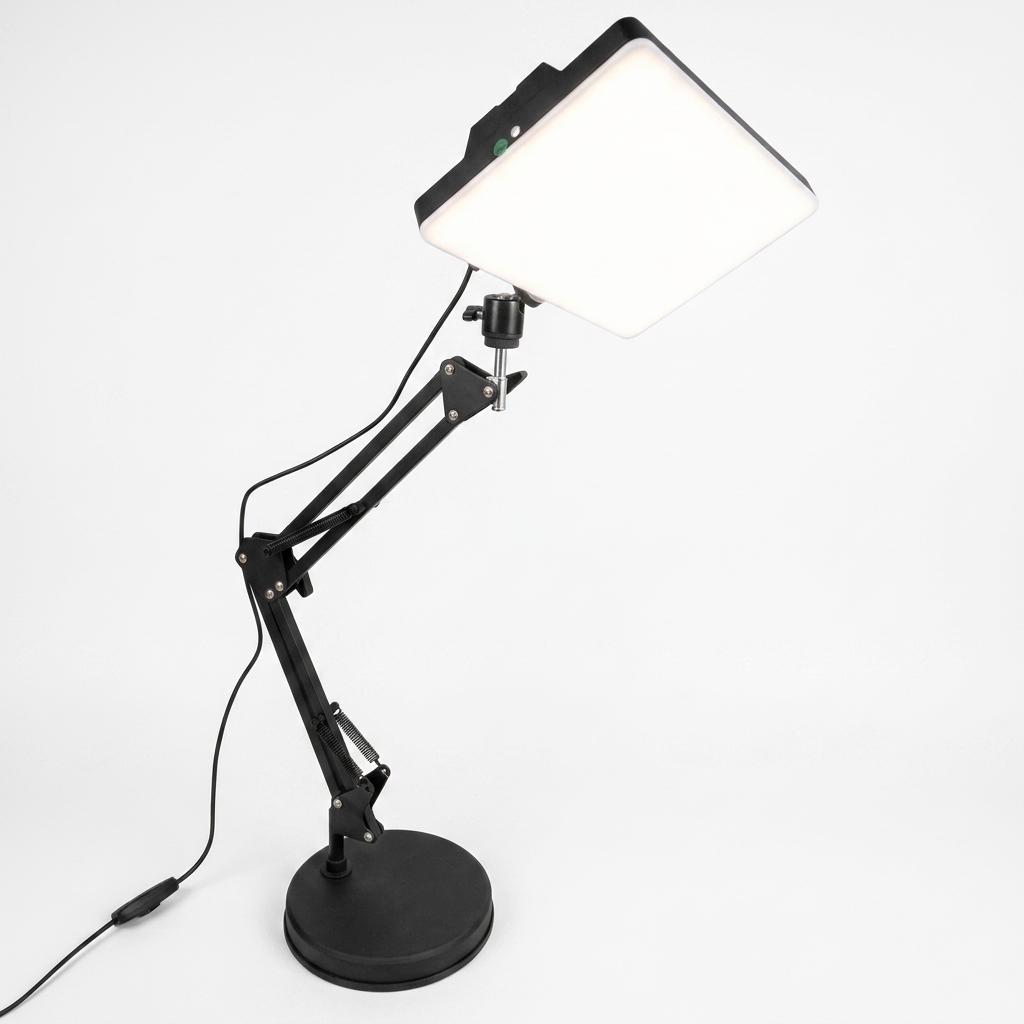BAO Lampu Fill Light LED Dimmable 3in1 Color 10W with Stand 12 Inch - ZGRL-12 Gambar produk BAO Lampu Fill Light LED Dimmable 3in1 Color 10W with Stand 12 Inch - ZGRL-12 - 1