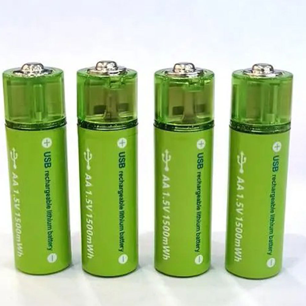 PIN Baterai Isi Ulang AA Rechargeable USB 1500MwH 1.5V 4 PCS - MB240 Gambar produk PIN Baterai Isi Ulang AA Rechargeable USB 1500MwH 1.5V 4 PCS - MB240 - Kemasan