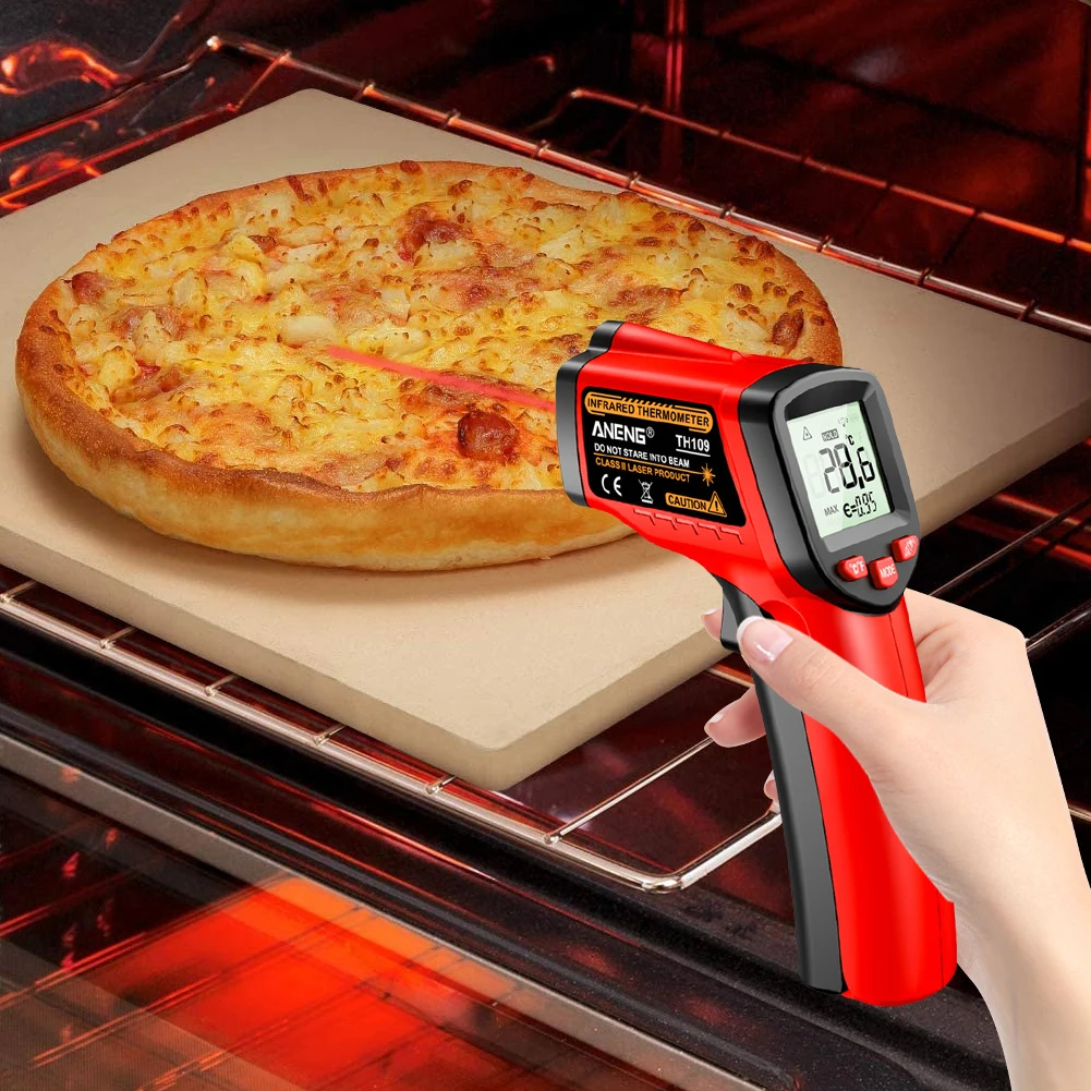 ANENG Termometer Industrial Digital Thermogun Infrared Backlight - TH109 Gambar produk ANENG Termometer Industrial Digital Thermogun Infrared Backlight - TH109 - 8