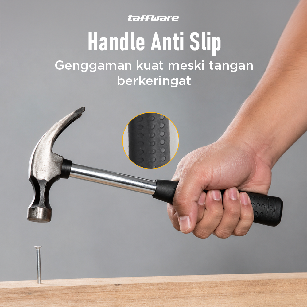 Gambar produk Taffware Alat Set Perkakas Palu Tang Obeng Kunci Pas 15in1 - YL-8016 - 5