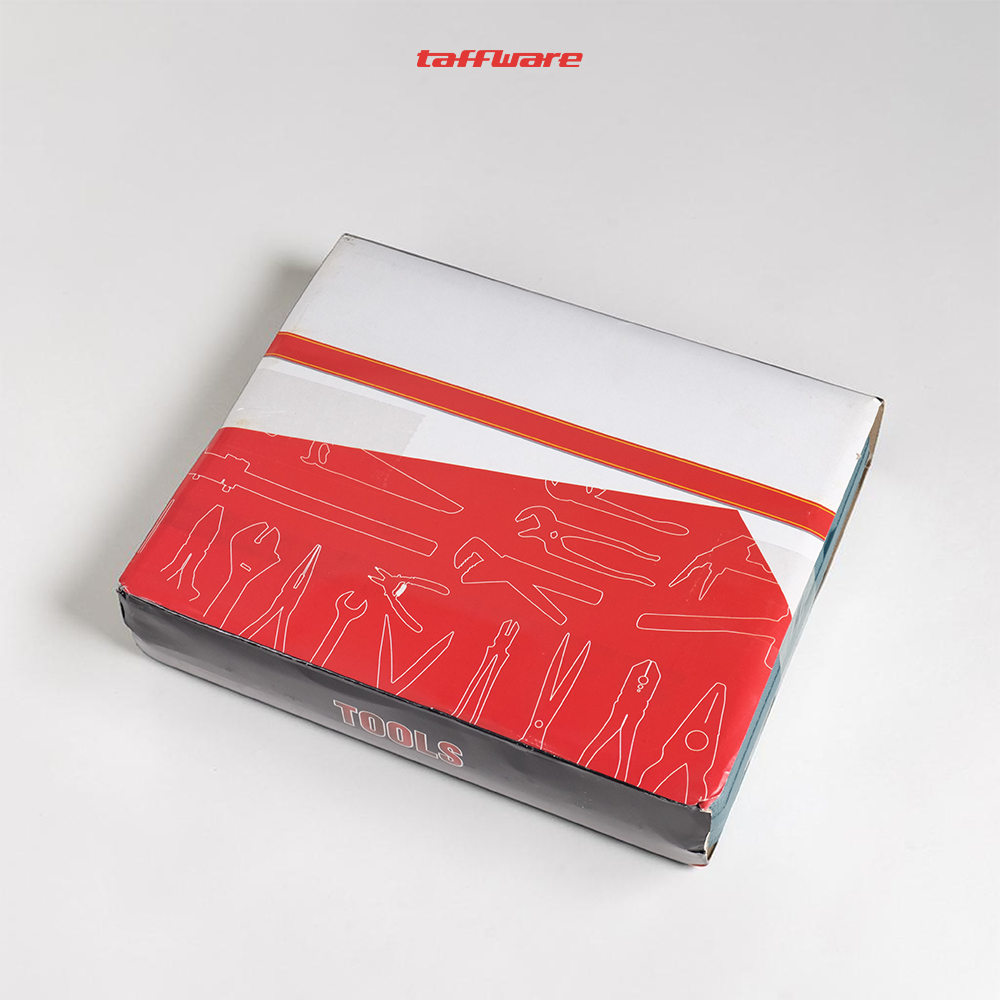 Gambar produk Taffware Alat Set Perkakas Palu Tang Obeng Kunci Pas 15in1 - YL-8016 - Kemasan