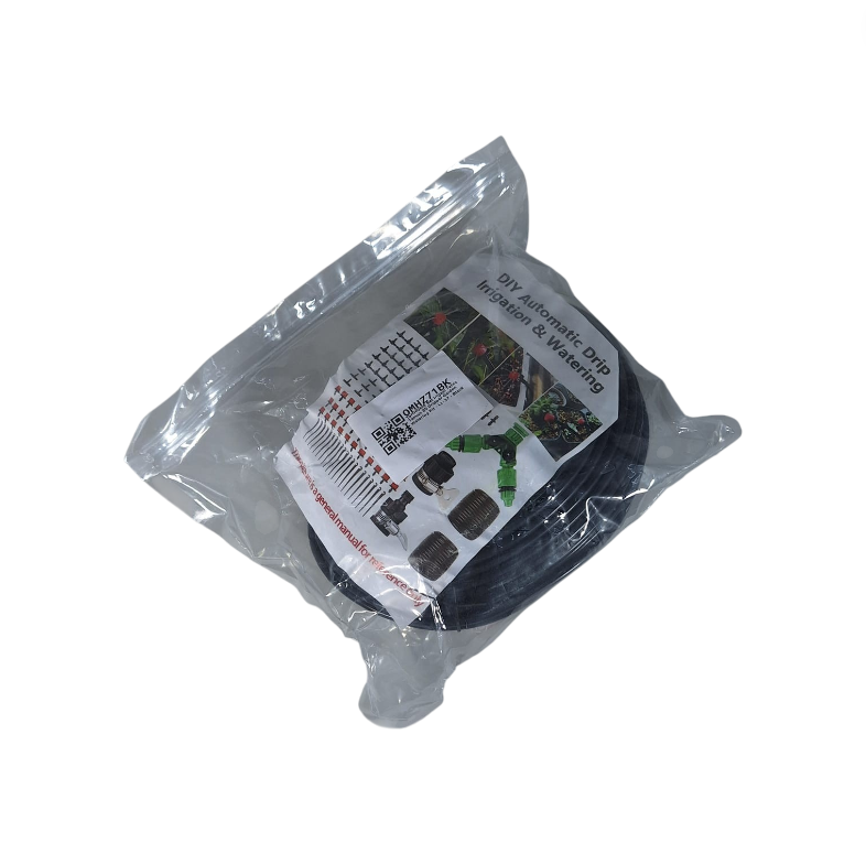 Gambar produk TaffHOME Set Irigasi Tetes Taman 30 Dripper Garden Watering Kit - LL-37 - Kemasan