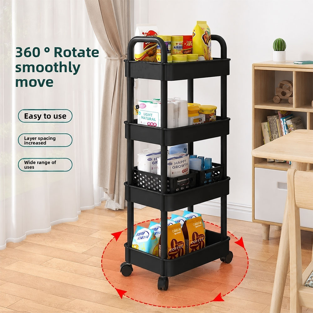 Bonc Rak Susun Serbaguna Persegi Organizer Storage Rack Tray 4 Susun - BN-2720 Gambar produk Bonc Rak Susun Serbaguna Persegi Organizer Storage Rack Tray 4 Susun - BN-2720 - 1