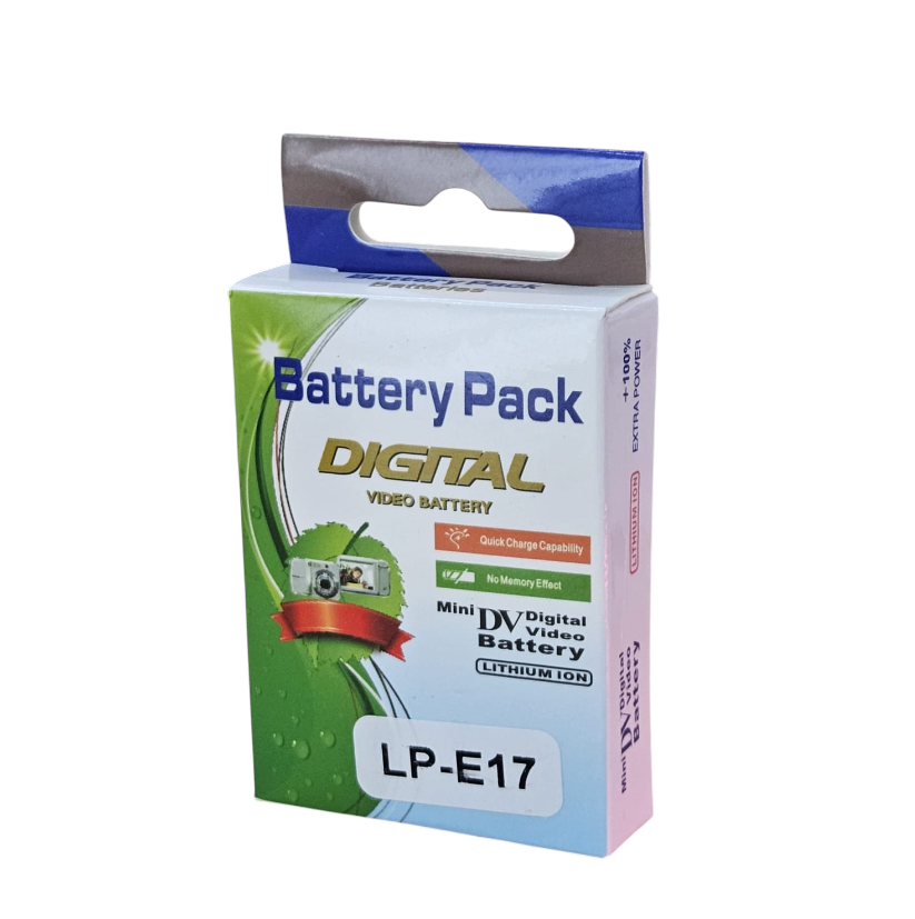 Gambar produk Baterai Kamera Battery Pack Replacement for Canon LP-E17 1500mAh - Kemasan