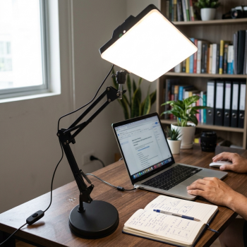 Gambar produk BAO Lampu Fill Light LED Dimmable 3in1 Color 10W with Stand 12 Inch - ZGRL-12 - 6