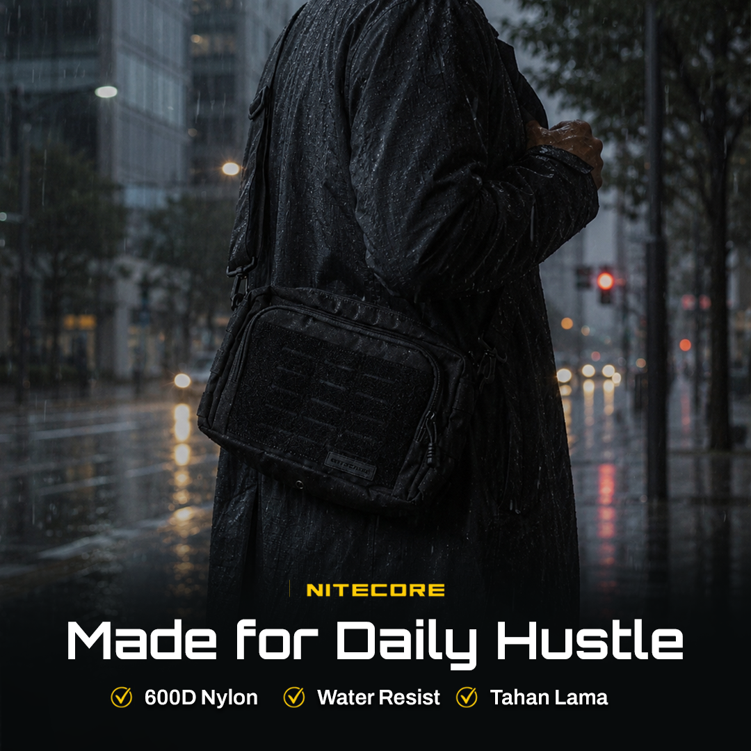 Gambar produk NITECORE Tas Selempang Multi Purpose Utility Pouch - NUP30 - 3