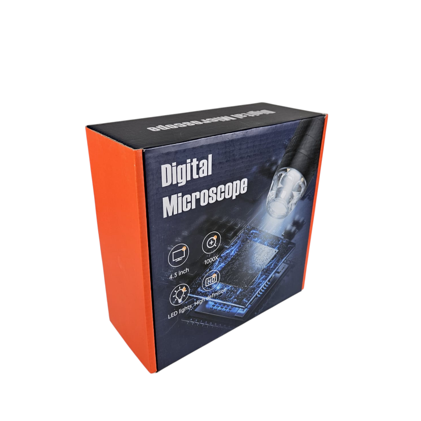 AOERWEI Mikroskop Digital Monitor 1080P 1000x 4.3 Inch 2MP 1800mAh - P220 Gambar produk AOERWEI Mikroskop Digital Monitor 1080P 1000x 4.3 Inch 2MP 1800mAh - P220 - Kemasan