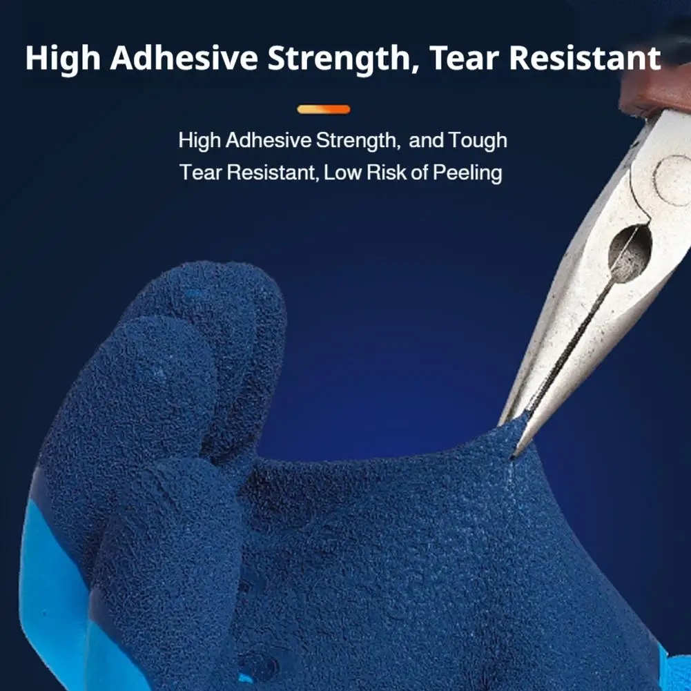 SHANDO Sarung Tangan Kerja Industrial Double Layer Latex Safety Gloves - A310 Gambar produk SHANDO Sarung Tangan Kerja Industrial Double Layer Latex Safety Gloves - A310 - 5