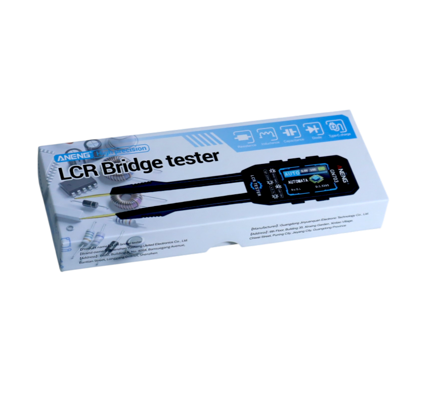 ANENG LCR Tester Meter Digital Smart Tweezer SMD Resistansi 250mAh - GN703 Gambar produk ANENG LCR Tester Meter Digital Smart Tweezer SMD Resistansi 250mAh - GN703 - Kemasan