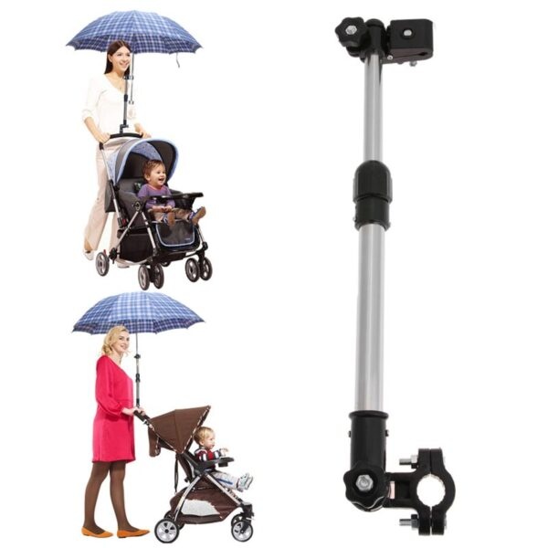 Alloet Holder Penjepit Payung Multifungsi Sepeda Stroller Kereta Bayi - HTC19 Gambar produk Alloet Holder Penjepit Payung Multifungsi Sepeda Stroller Kereta Bayi - HTC19 - 5