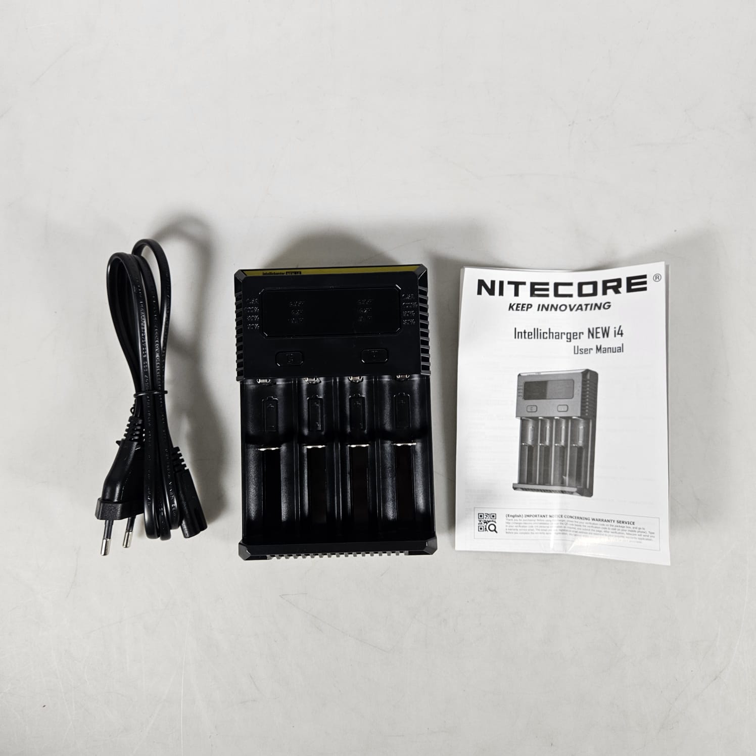 Gambar produk Nitecore Intellicharger Universal Battery Charger 4 Slot for Li-ion - NEW i4 - 8