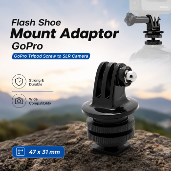 Gambar produk Foray M-CG Tripod Screw to SLR Camera Flash Shoe Mount Adaptor GoPro