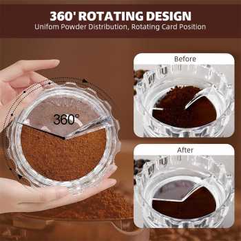 Gambar produk OAN Dosing Ring Moka Pot Espresso Alat Distribusi Bubuk Kopi 78mm - Z20-20 - 4