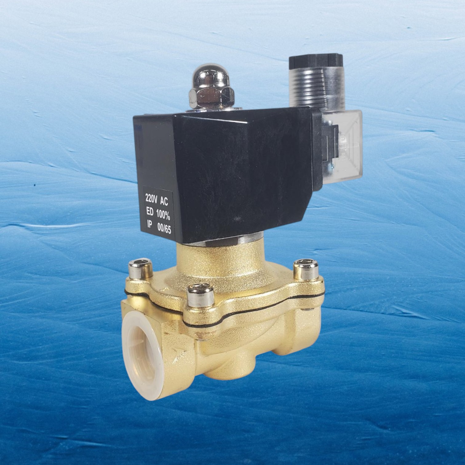 FMA Solenoid Water Valve Switch Electric Normally Closed 220V 3/4 Inch - 2W-20 Gambar produk FMA Solenoid Water Valve Switch Electric Normally Closed 220V 3/4 Inch - 2W-20 - 3