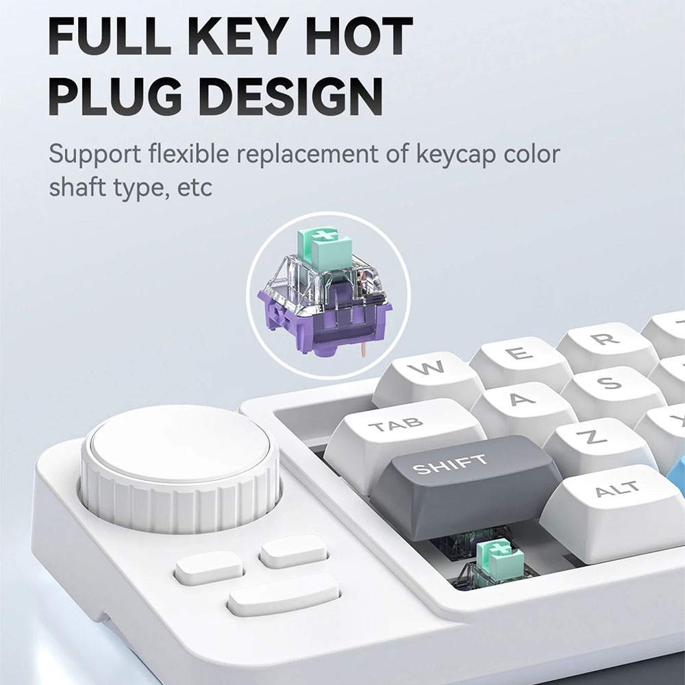 Gambar produk JO Macro Keyboard Macropad Program RGB 19 Key Wired Type C Mechanical - K811 - 3