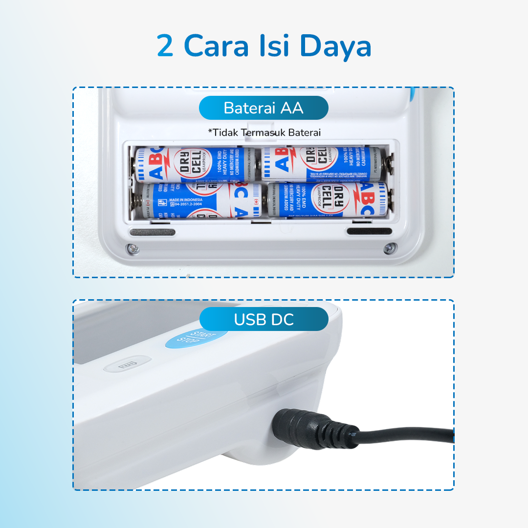 Gambar produk YONER Tensimeter Digital Pengukur Tekanan Darah Battery Power - YK-BPA3 - 4
