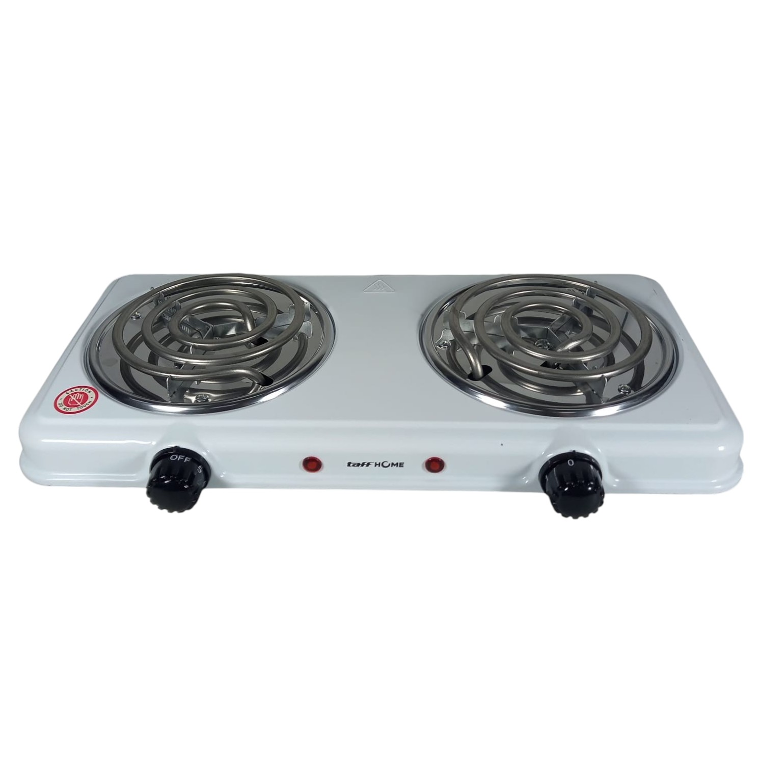 TaffHOME Kompor Listrik 2 Tungku Portable Coil Hot Plate 2000W - SHP-5703 Gambar produk TaffHOME Kompor Listrik 2 Tungku Portable Coil Hot Plate 2000W - SHP-5703 - 1