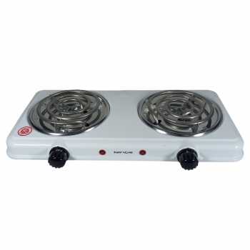 Gambar produk TaffHOME Kompor Listrik 2 Tungku Portable Coil Hot Plate 2000W - SHP-5703 - 1