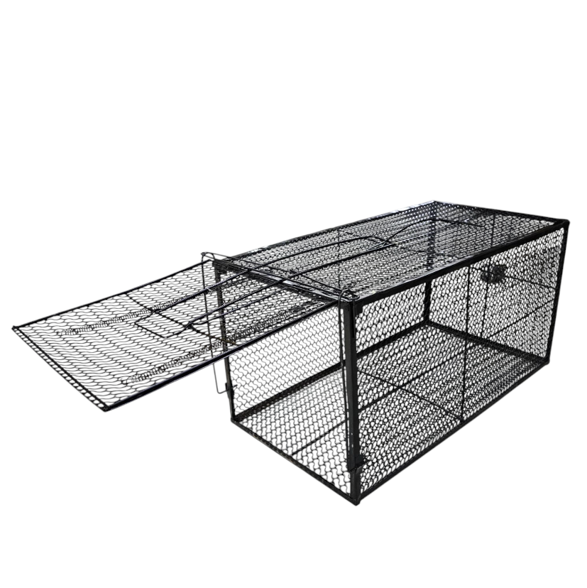 ADIWIN Jebakan Perangkap Kucing Liar Musang Otomatis Rescue Trap Cage - BK-10 Gambar produk ADIWIN Jebakan Perangkap Kucing Liar Musang Otomatis Rescue Trap Cage - BK-10 - 2