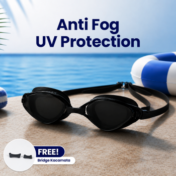 Gambar produk TaffSPORT Kacamata Renang Dewasa Anti Fog UV Protection - GOG-3550