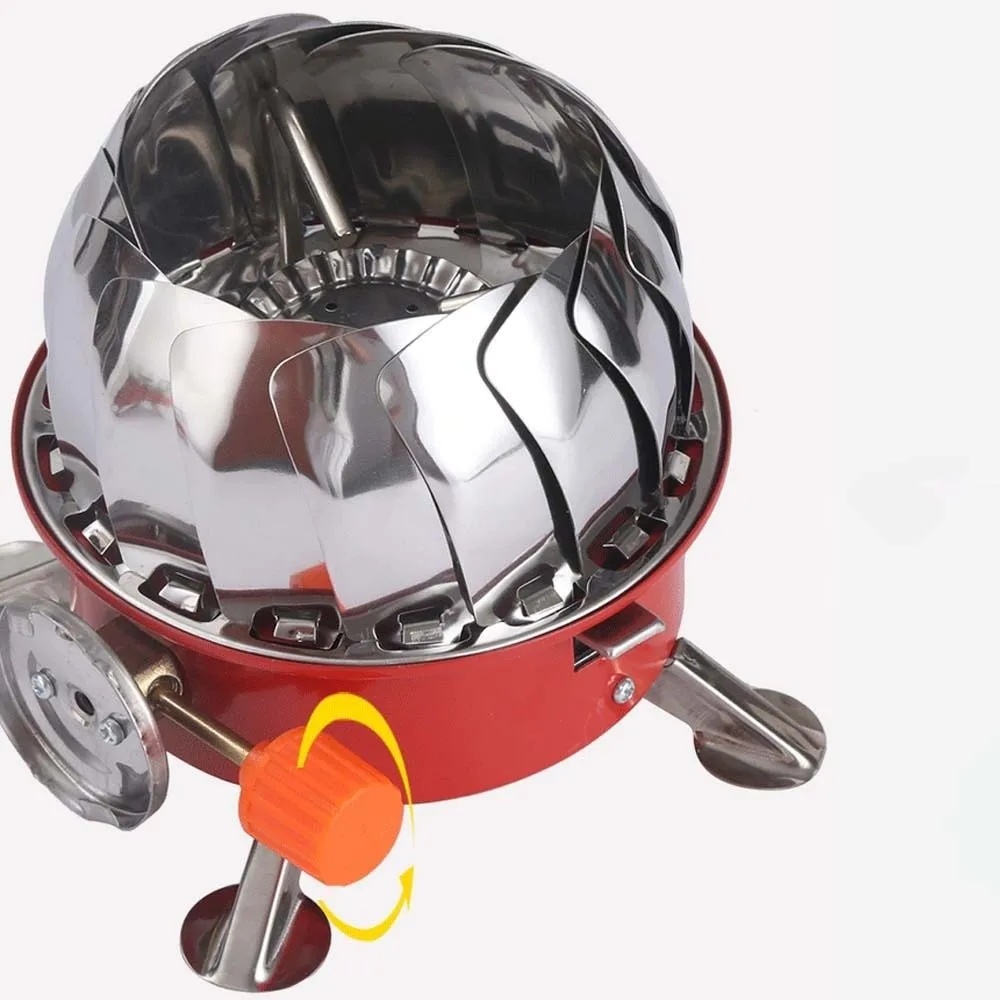 RLAND Kompor Gas Portable Mini Lipat Ultralight 1 Burner Camping Stove - ST522 Gambar produk RLAND Kompor Gas Portable Mini Lipat Ultralight 1 Burner Camping Stove - ST522 - 3