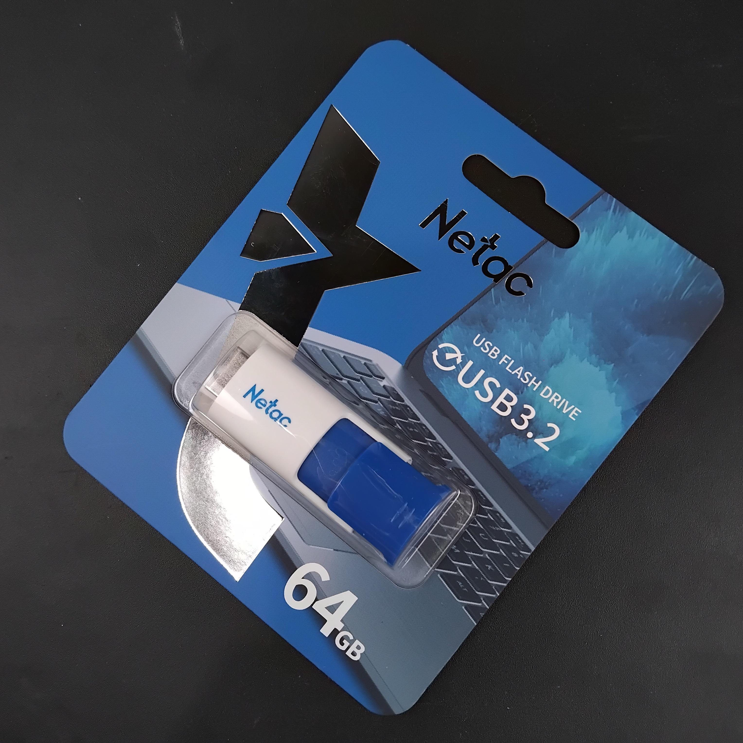 Netac Flashdisk USB 3.2 64GB - U182 Gambar produk Netac Flashdisk USB 3.2 64GB - U182 - 2