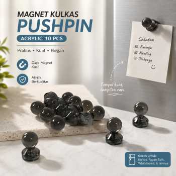 Eustass Magnet Kulkas Pushpin Refrigerator Acrylic 10 PCS - INU163