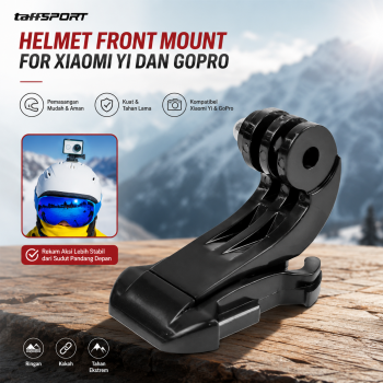Gambar produk TaffSPORT Helmet Front Mount Action Cam untuk Xiaomi Yi dan GoPro - GP19