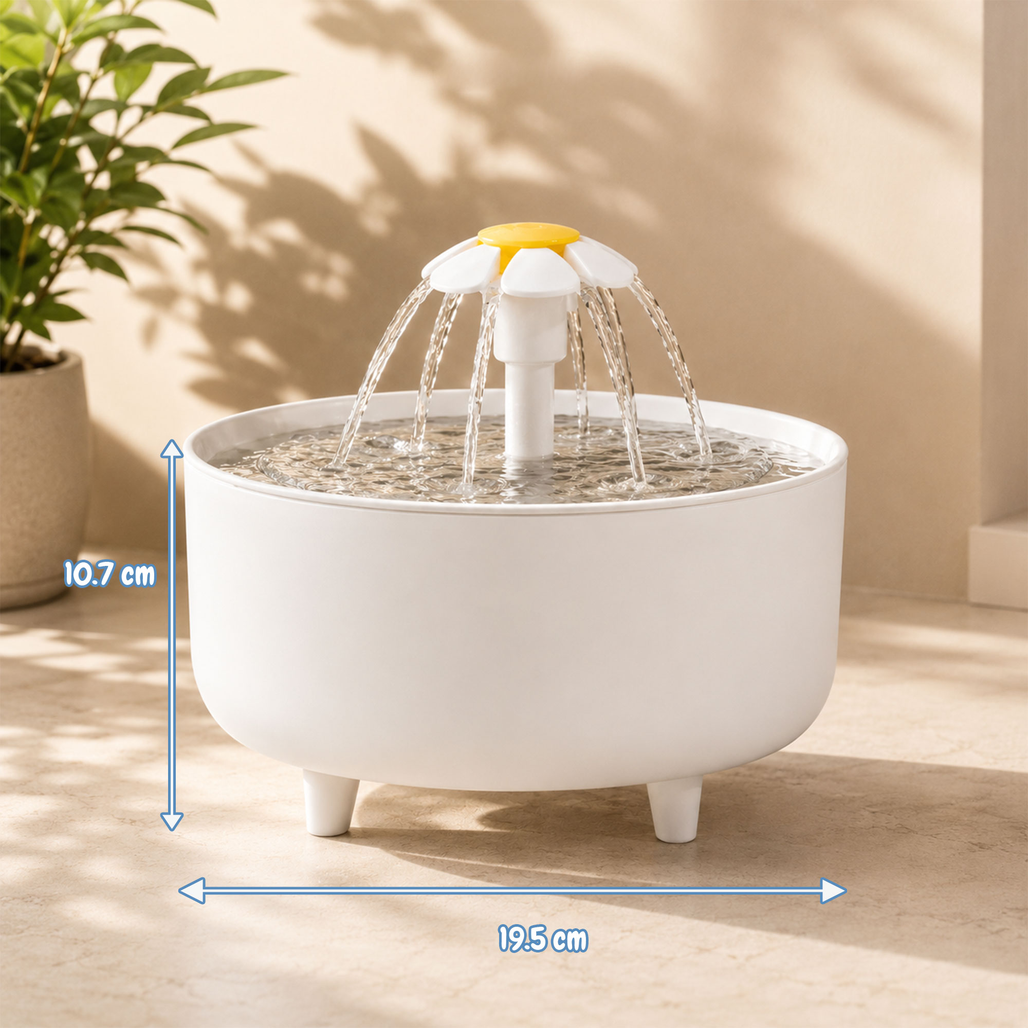 Gambar produk FEIDASH Tempat Minum Anjing Kucing Fountain Dispenser 2L - G3370 - 7
