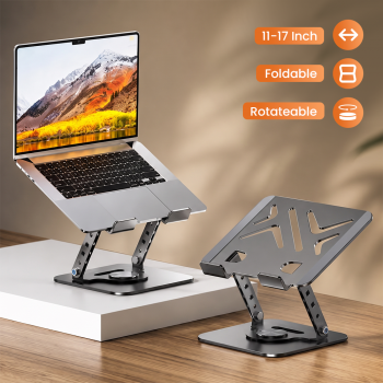 Dawadeslo Stand Laptop Carbon Steel Dudukan Holder Foldable Adjustable - SG-19