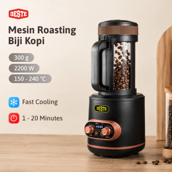 Trieste Mesin Roasting Biji Kopi Coffee Bean Roaster 300g 2200W - JMS-210