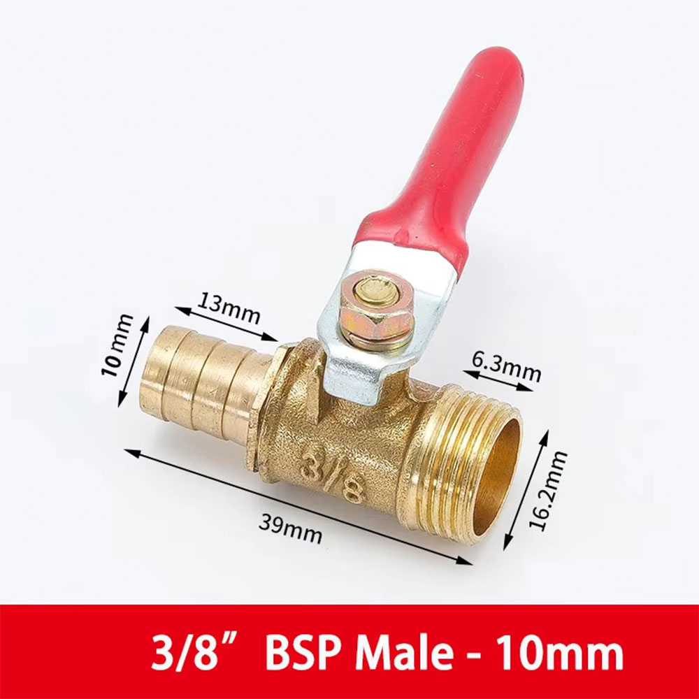 MAX Ball Valve Kuningan Stop Kran Air Nepel Selang Pagoda Brass Iron Male 10mm - DN10 Gambar produk MAX Ball Valve Kuningan Stop Kran Air Nepel Selang Pagoda Brass Iron Male 10mm - DN10 - Kemasan