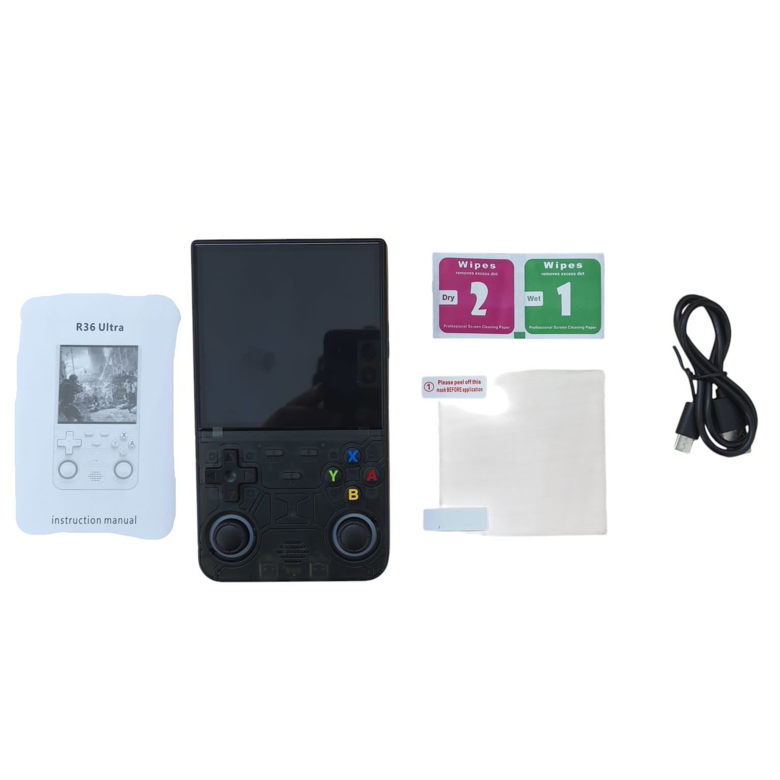 Erilles Handheld Console Gameboy 20K Retro Games 4 Inch 8GB RAM - R36 Ultra Gambar produk Erilles Handheld Console Gameboy 20K Retro Games 4 Inch 8GB RAM - R36 Ultra - 8