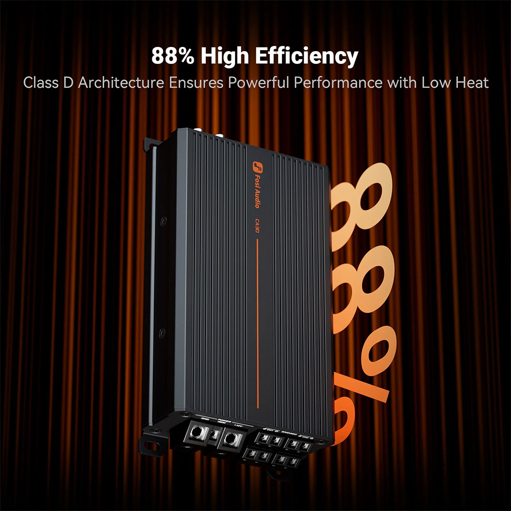 Fosi Audio Car Amplifier 4 Channel HiFi HPF LPF 100Wx4 IR4322 - CA30 Amplifier Gambar produk Fosi Audio Car Amplifier 4 Channel HiFi HPF LPF 100Wx4 IR4322 - CA30 Amplifier - 3