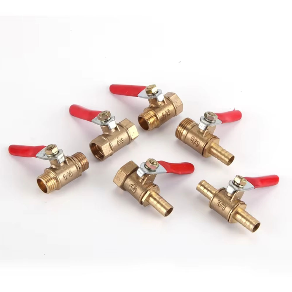 MAX Ball Valve Kuningan Stop Kran Air Nepel Selang Pagoda Brass Iron Male 8mm - DN8 Gambar produk MAX Ball Valve Kuningan Stop Kran Air Nepel Selang Pagoda Brass Iron Male 8mm - DN8 - 1