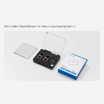 Gambar produk TELESIN Lens Camera Filter Insta360 Luna Ultra CPL VND Diffusion 1/4 - S5-FLT-85-TIS - Kemasan