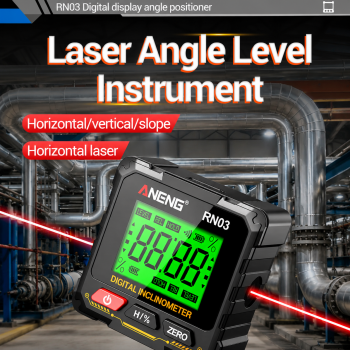 ANENG Inclinometer Digital Laser Alat Ukur Kemiringan Magnetik - RN03