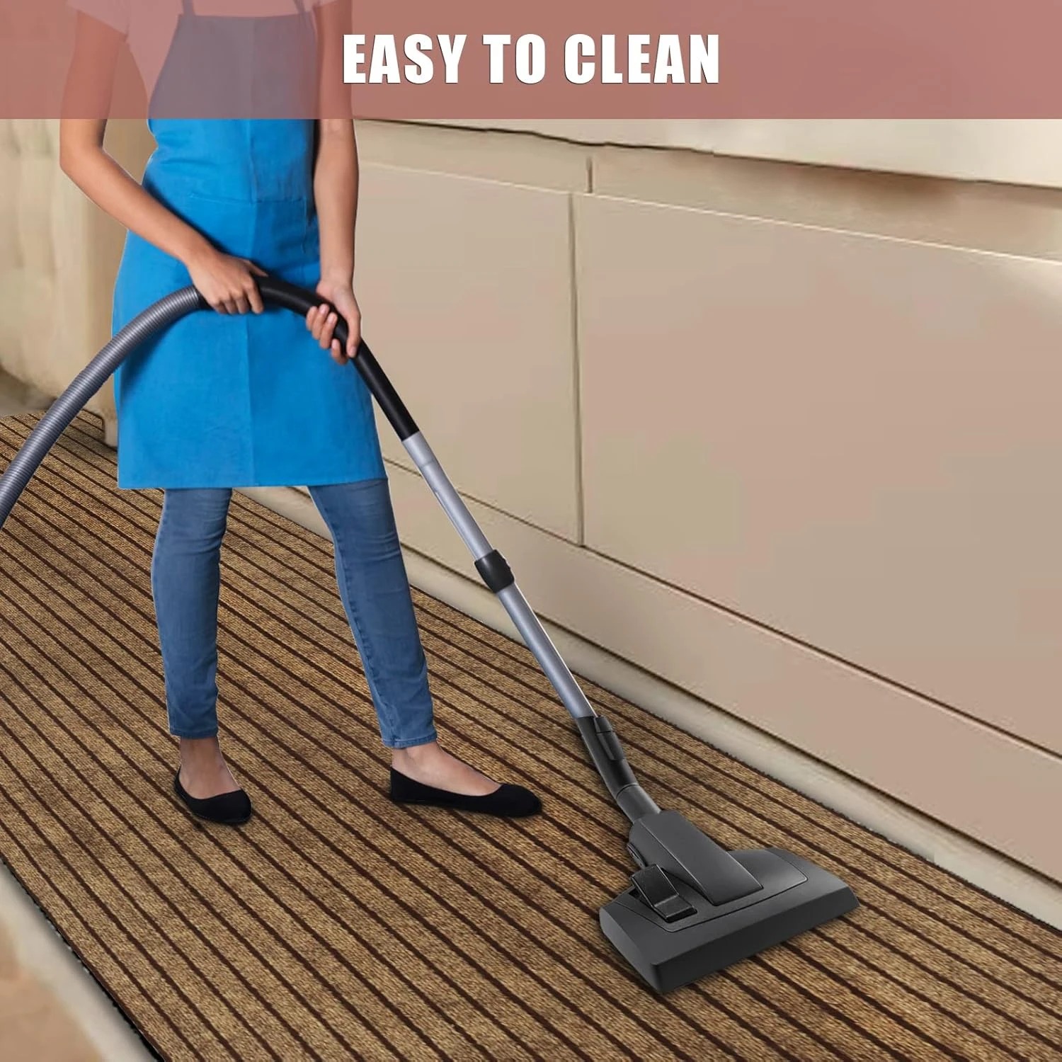 DATOPER Karpet Lantai Anti Slip Water Absorbing Floor Mat 60x300cm - BQ100 Gambar produk DATOPER Karpet Lantai Anti Slip Water Absorbing Floor Mat 60x300cm - BQ100 - 6