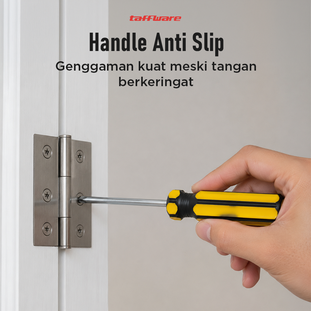 Gambar produk Taffware Tool Kit Set Perkakas Rumah Obeng Tang Cutter Kunci L 12in1 - KS-011 - 5
