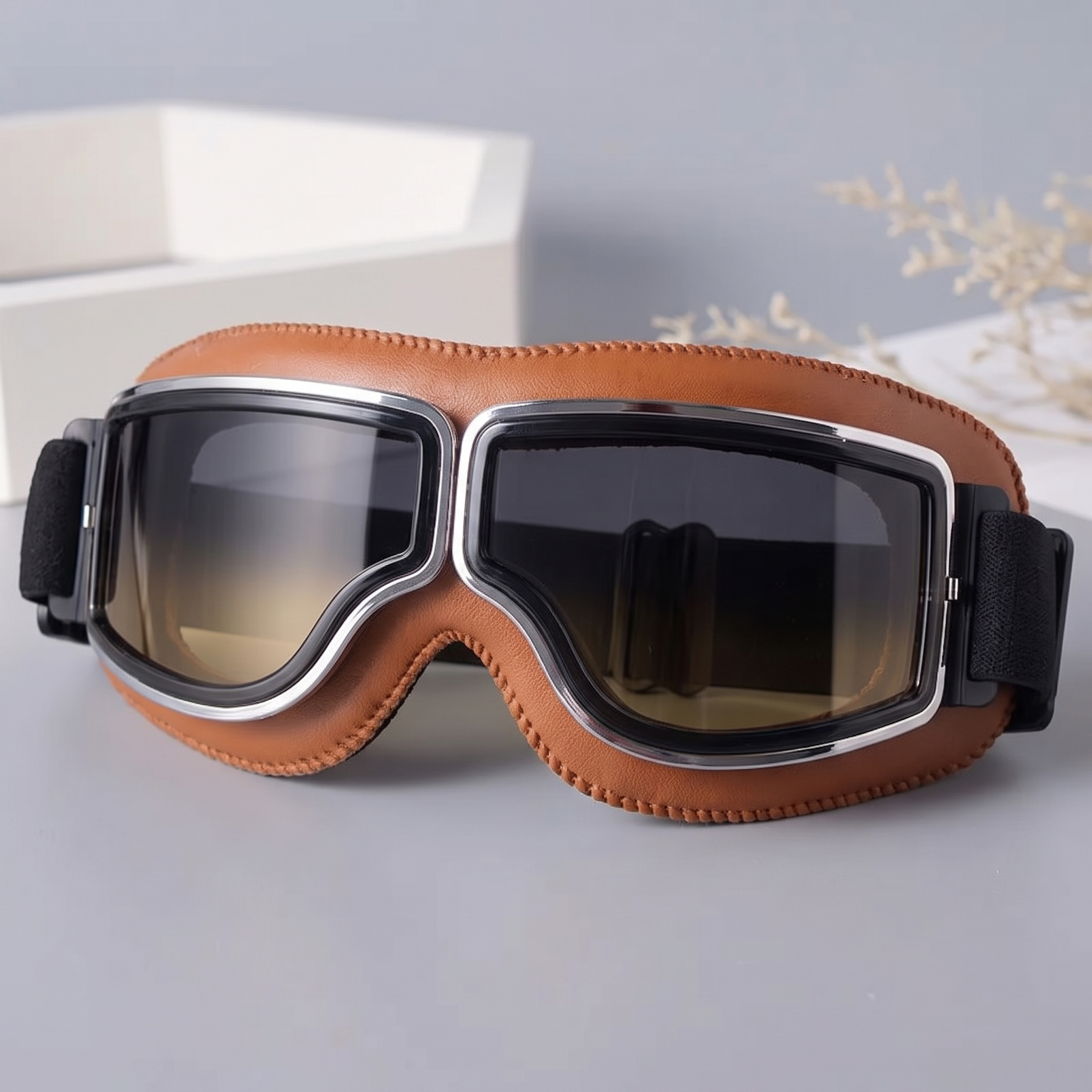 Herorider Kacamata Goggles Classic Harley UV Protection - 812 Gambar produk Herorider Kacamata Goggles Classic Harley UV Protection - 812 - 4